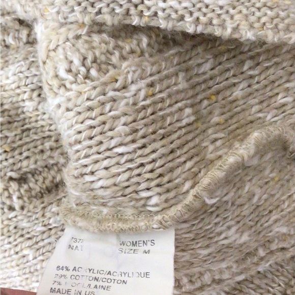 Woolrich sweater women wool cowl neck cozy - Picture 11 of 13